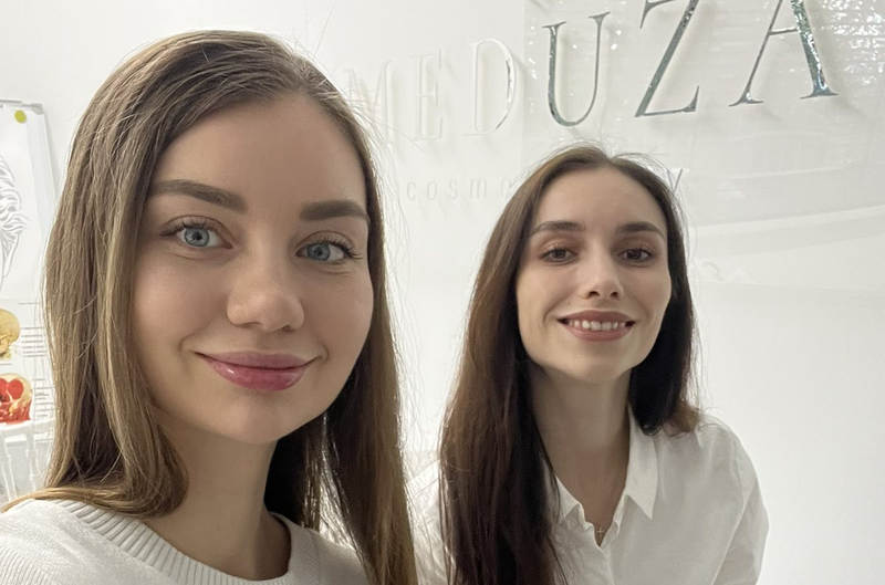 Трохимчук Ірина та Кожухівська Олена на семінарі про Algeness