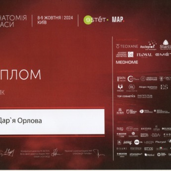 Диплом учасника конференції 