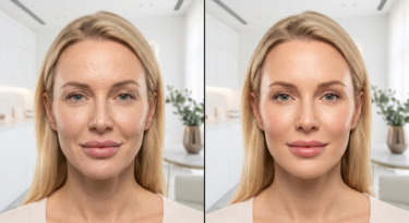 До/Після розчинення філера beforeafter1medestet